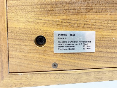 REVOX-4631 Hifi vintage Réparations