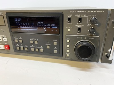 SONY PCM-7040 DAT Phono Hifi vintage réparations