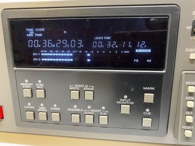 SONY PCM-7040 DAT Phono Hifi vintage réparations