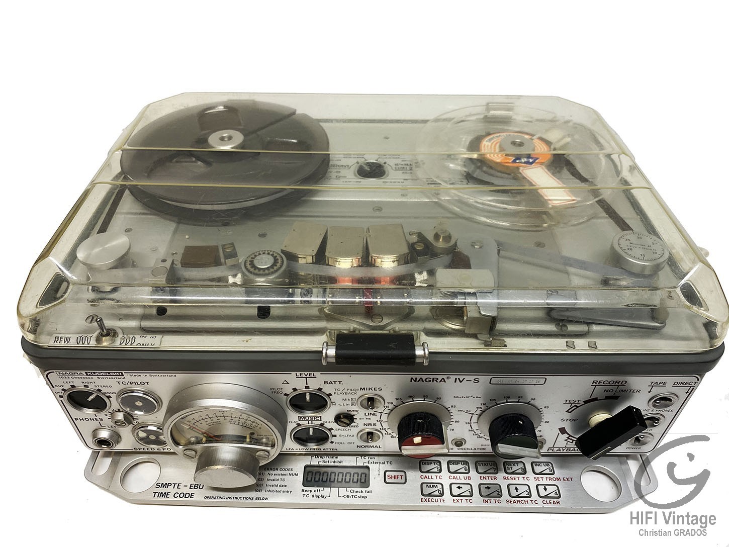 Nagra IV-S Time Code Hifi vintage réparation