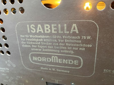 NORDMENDE Isabella