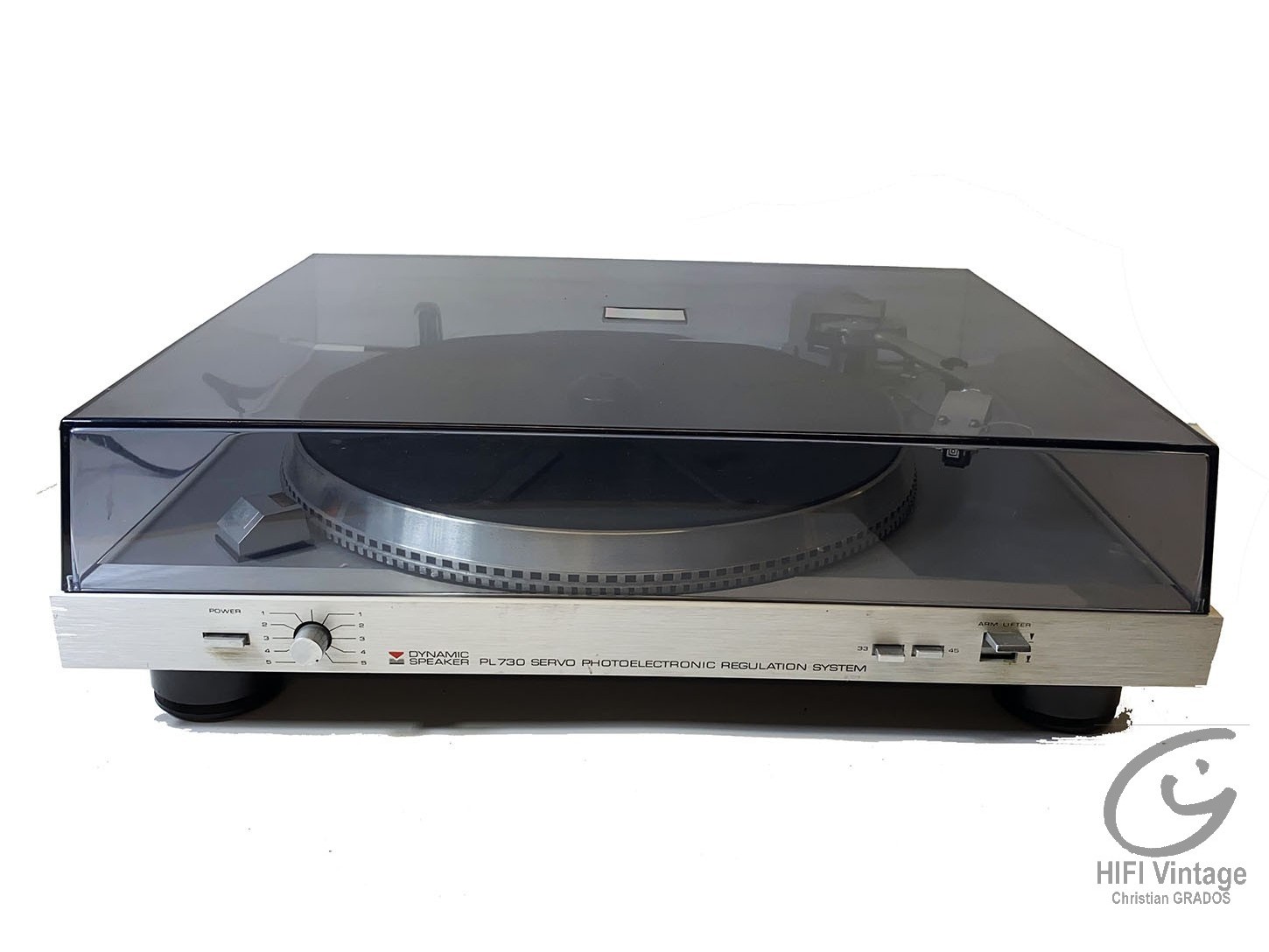 DYNAMIC SPEAKER PL-730 Hifi vintage réparation