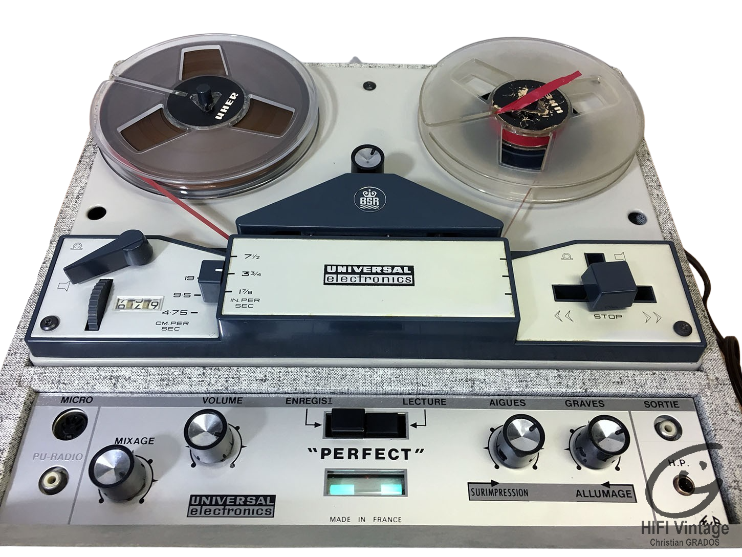Location UNIVERSAL ELECTRONICS Magnétophone BSR Perfect