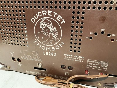 DUCRETE THOMSON L026-Z Hifi vintage réparation