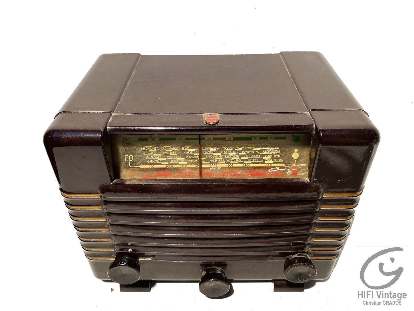 PHILIPS A-43-U vintage réparation