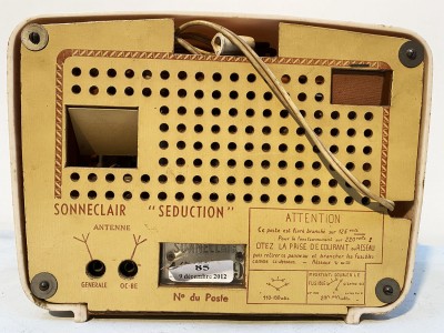 SONNECLAIR Seduction Hifi vintage réparation