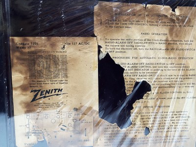 ZENITH 7-J-03 Hifi vintage réparation