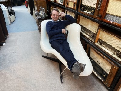 VITRA Chaise longue EAMES 1948