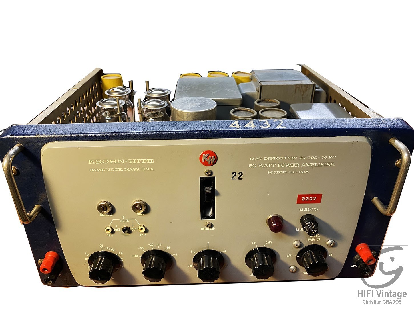 KROHN-HITE-UF-101-A Hifi vintage réparations