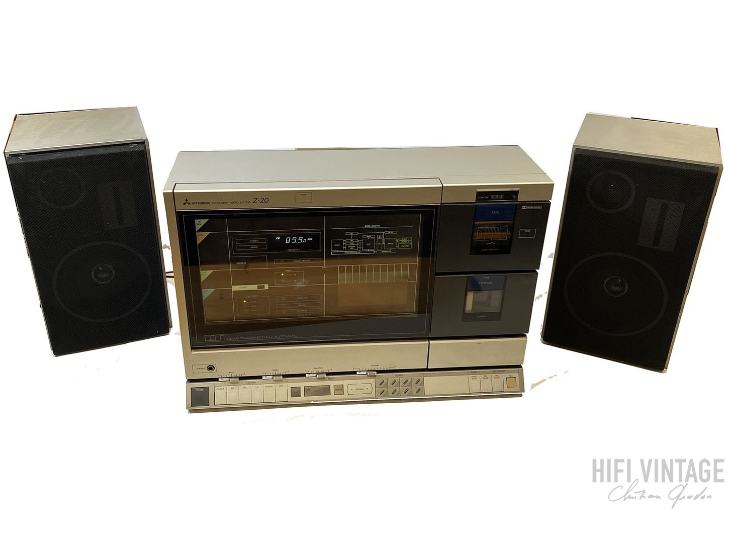 MITSUBISHI Z-20 Hifi vintage réparations