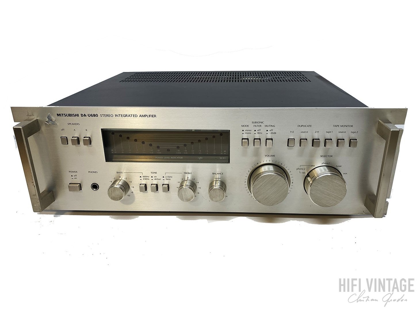 MITSUBISHI DA-U680 Hifi vintage réparations