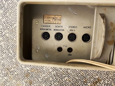 PHILIPS  EL-3543-F Biampli magnétophone Hifi vintage réparations