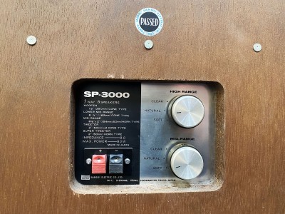 SANSUI SP-3000 hifi vintage réparations