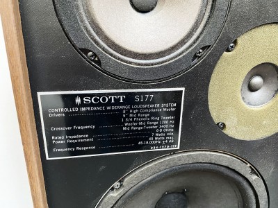 SCOTT 177 hifi vintage réparations