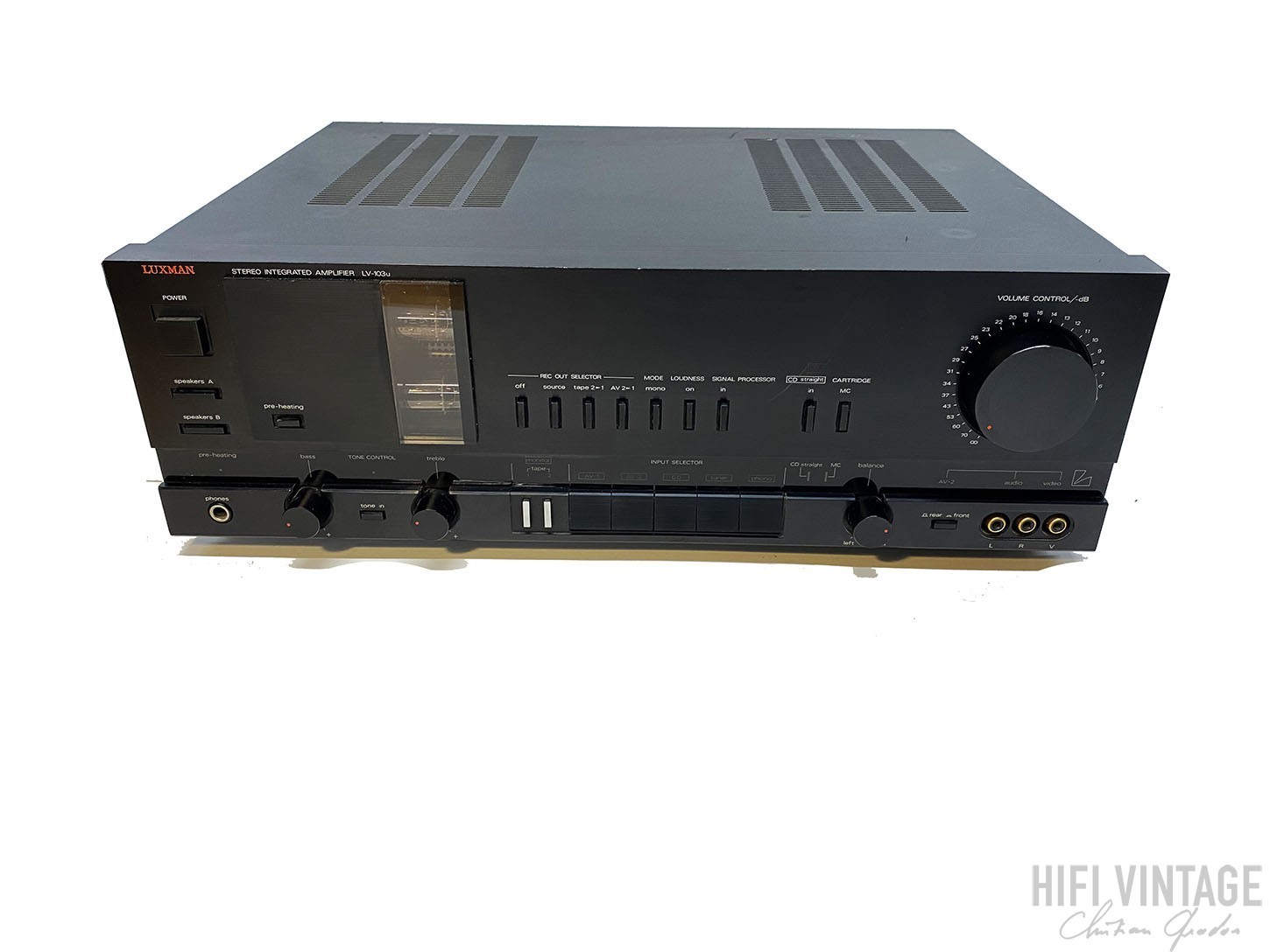 LUXMAN LV103U hifi vintage réparations