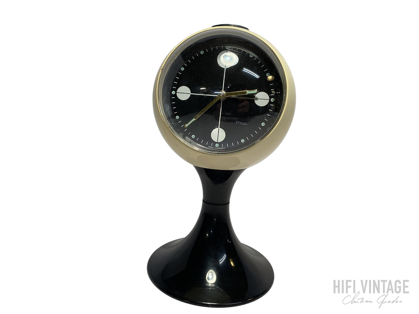 RHYTHM Reveil chromé