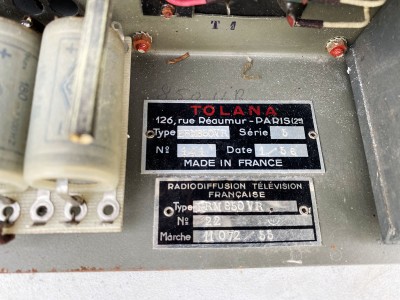 TOLANA ERM-126 VR hifi vintage réparations