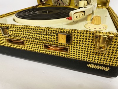 MELOVOX Jaune Pied de poule hifi vintage réparations