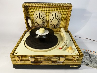 MELOVOX Jaune Pied de poule hifi vintage réparations