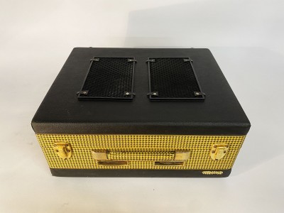 MELOVOX Jaune Pied de poule hifi vintage réparations
