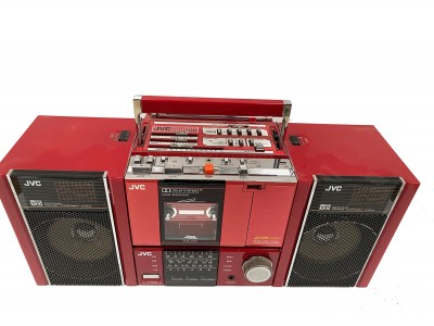 JVC PC RM100-L rouge Hifi Vintage réparation