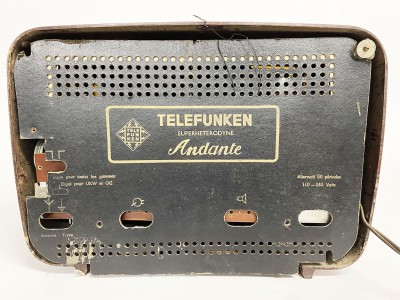 TELEFUNKEN Adante 63  Hifi Vintage réparation