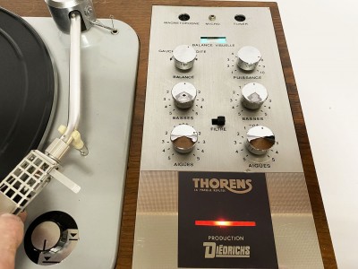 THORENS TD-135 DIEDRISHS   Hifi Vintage réparation