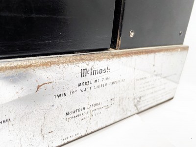 McINTOSH MC-2100 Hifi Vintage réparation