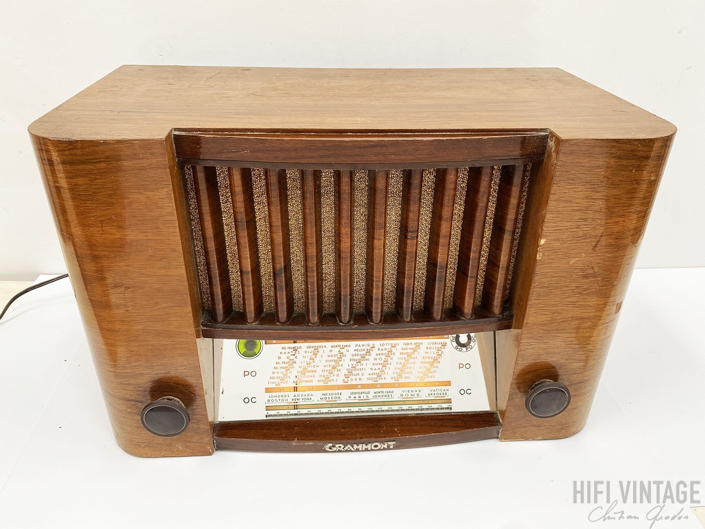 GRAMMONT Type 5016 Hifi Vintage réparation