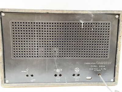 GRAMMONT Type 5016 Hifi Vintage réparation