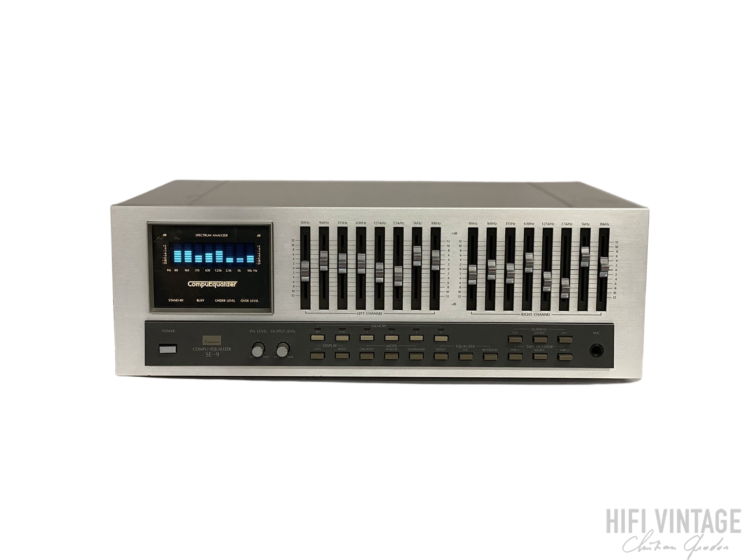 Chaîne Hi-Fi Sansui Vintage – Radio, Cassette, Entrées RCA, Jack – Japon – Argentée
