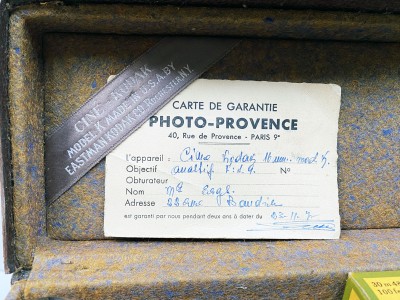 KODAK Ciné Model K 16mm Hifi Vintage Réparations