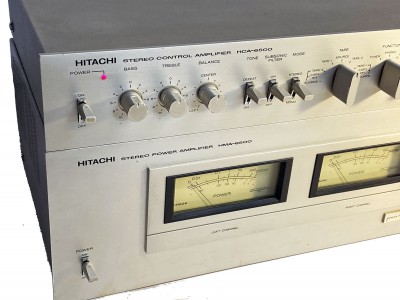 HITACHI HMA-6500 et HCA-6500  Hifi Vintage réparations