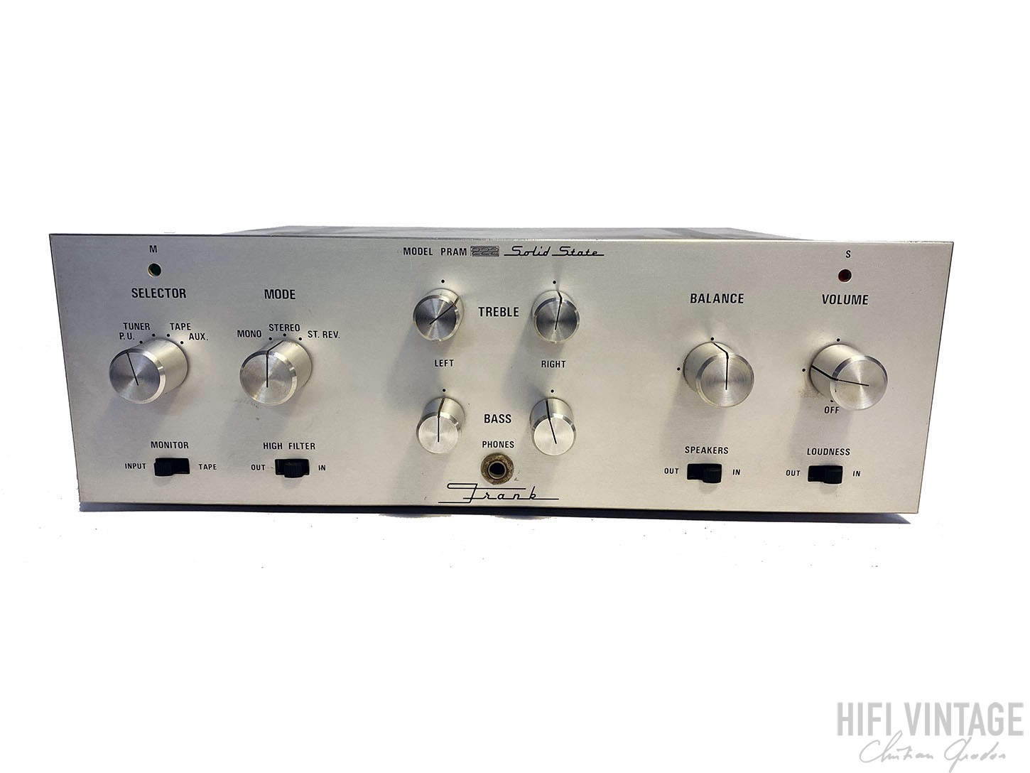 FRANK 222 réparations hifi vintage