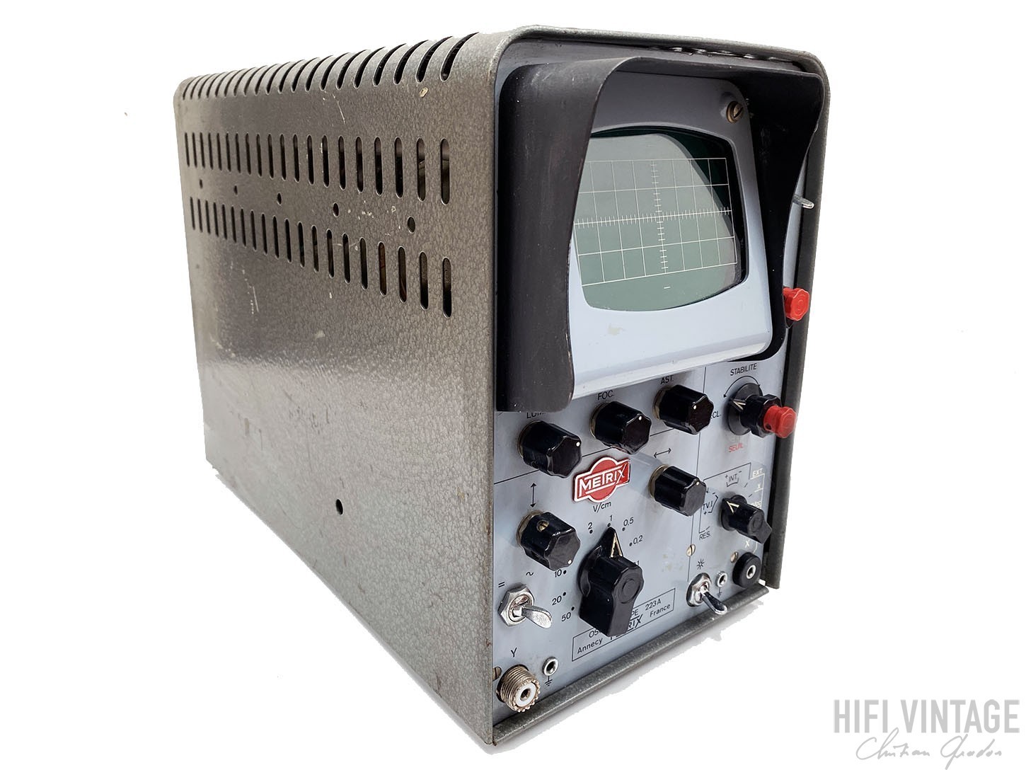 METRIX 223-A oscilloscope réparations hifi vintage
