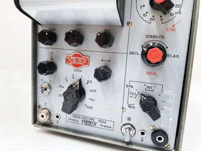 METRIX 223-A oscilloscope réparations hifi vintage