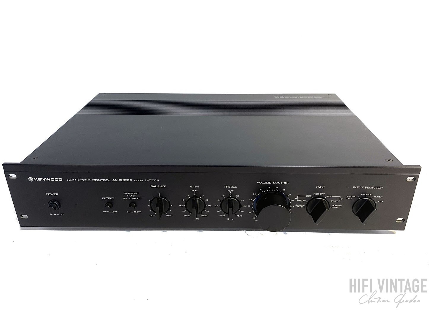 KENWOOD L-07-C-II réparations hifi vintage