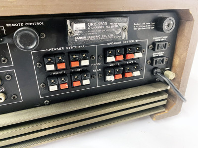 SANSUI QRX-5500 réparations hifi vintage