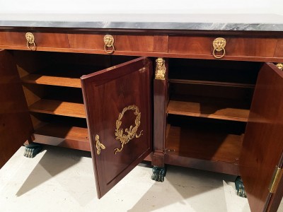 HAENTGES Freres Buffet Empire Retour d'Egypte XIXeme