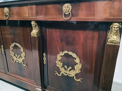 HAENTGES Freres Buffet Empire Retour d'Egypte XIXeme