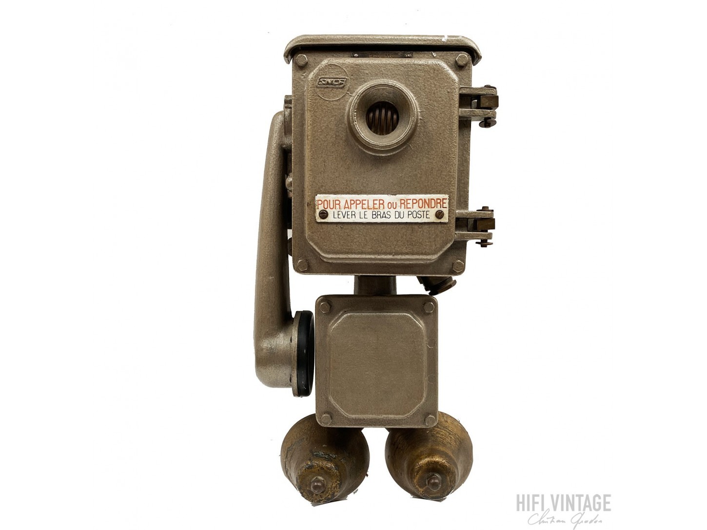 SNCF Téléphone de voies 1965