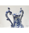 GIEN Vase porcelaine Bleu 
