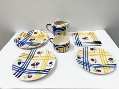 GIEN VAL FLEURY Service à thé faillance 1950