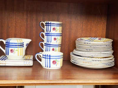 GIEN VAL FLEURY Service à thé faillance 1950