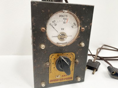 Transfo 110V-220V avec voltmetre - Alim hifi vntage reparations