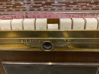 LL Radio LL Meuble radio 78T 1950 hifi vntage reparations