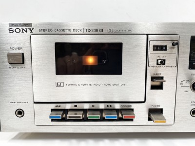 SONY TC-209-SD hifi vntage reparations