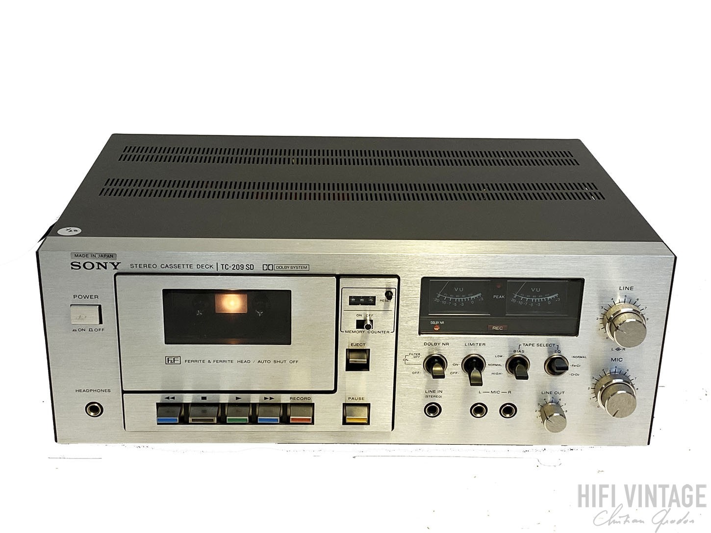 SONY TC-209-SD hifi vntage reparations