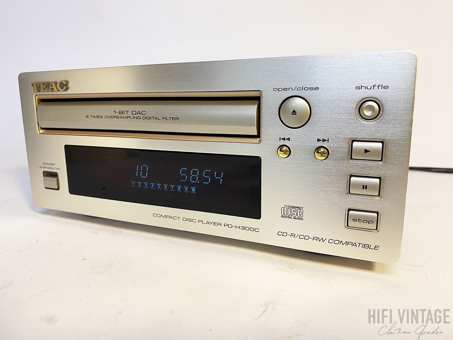 TEAC RW-H300 ゴールドCDレコーダー ついてれ