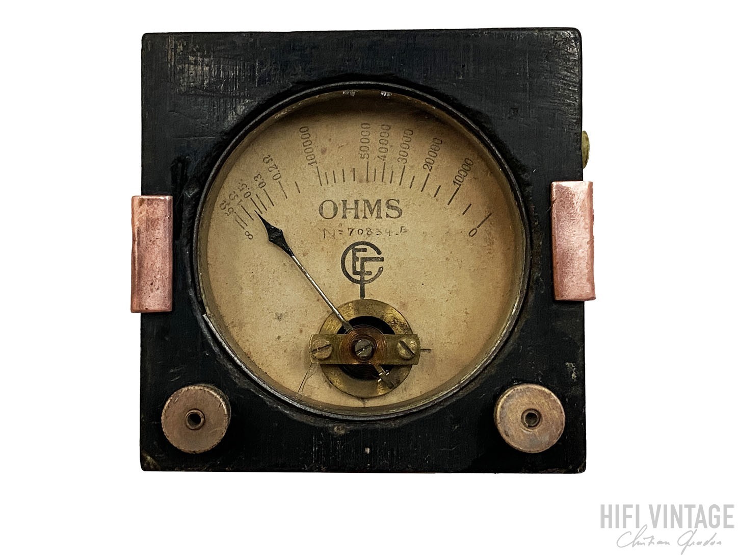 CFE Compagnie Francaise d'Electricité Ohmmetre